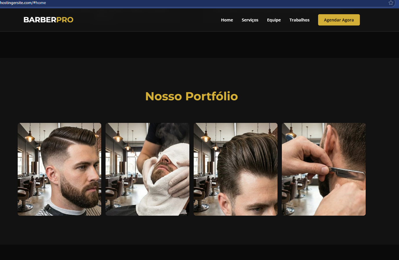 BarberPro • Portfólio